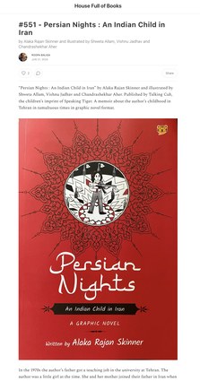 House Full Of Books review of Persian Nights